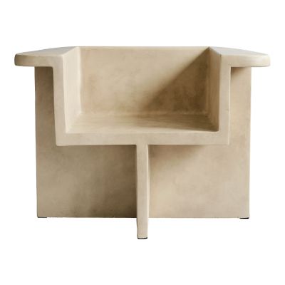 101 Copenhagen Brutus Lounge Chair in Beige