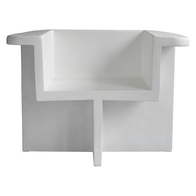 101 Copenhagen Brutus Lounge Chair in White