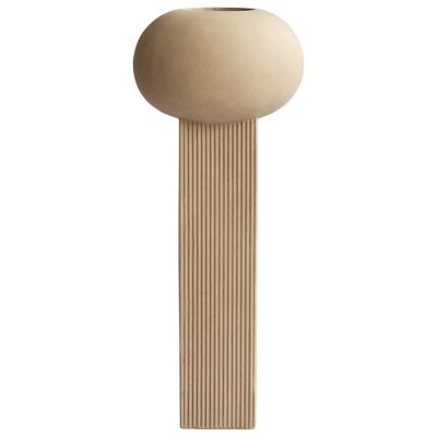 101 Copenhagen Empire Vase in Beige, Size: Large