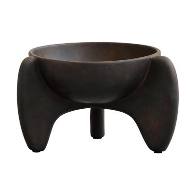 101 Copenhagen Wing Bowl in Brown, Size: Small