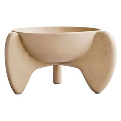 101 Copenhagen Wing Bowl in Beige, Size: Medium