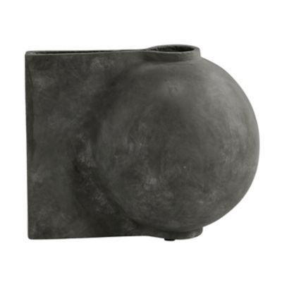 101 Copenhagen Offset Vase - Color: Grey - Size: Mini - CPH111214