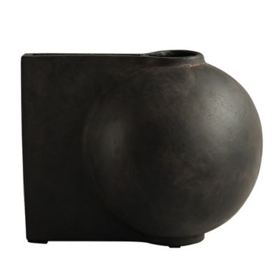 101 Copenhagen Offset Vase in Brown, Size: Mini