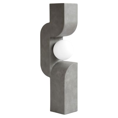 101 Copenhagen Sitting Man Floor Lamp - Color: Grey - Size: 1 light - CPH22