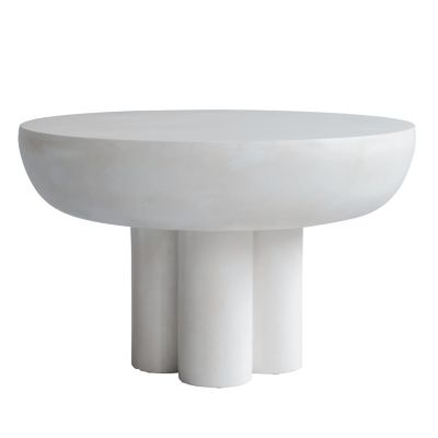 1012573082 101 Copenhagen Crown Side Table - Color: White - S sku 1012573082