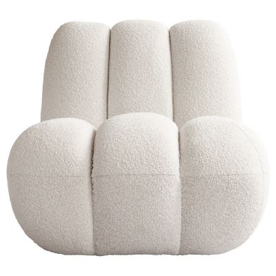 101 Copenhagen Toe Lounge Chair in White