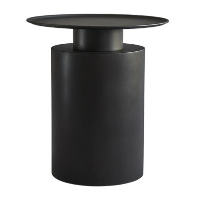 1012573159 101 Copenhagen Pillar Table - Color: Black - Size: sku 1012573159