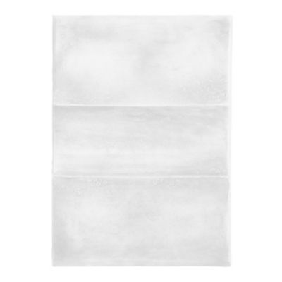 101 Copenhagen Sculpt Rectangular Wall Art in White, Size: Big