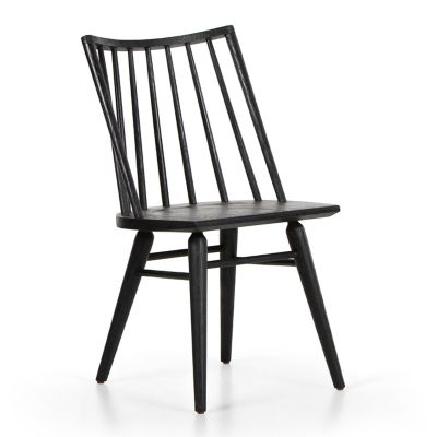 4HA2416592 Four Hands Lewis Windsor Chair - Color: Black - 10 sku 4HA2416592