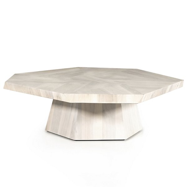 Four Hands Brooklyn Coffee Table - Color: Cream - 107561-007