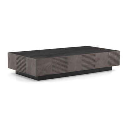 Four Hands Masera Rectangular Coffee Table - Color: Black - CIMP-299
