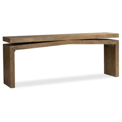 4HA2481813 Four Hands Matthes Wood Console Table - Color: Gre sku 4HA2481813