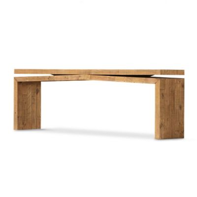 4HA2529137 Four Hands Matthes Wood Console Table - Color: Bro sku 4HA2529137