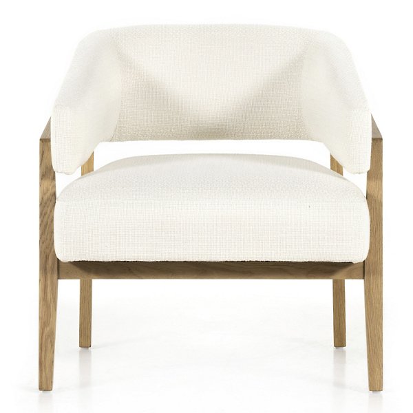Four Hands Dexter Lounge Chair - Color: White - 224908-015