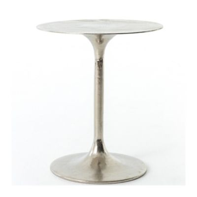 Four Hands Tulip Side Table - Color: Silver - 106580-006