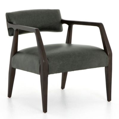 Four Hands Tyler Arm Chair - Color: Black - CABT-42