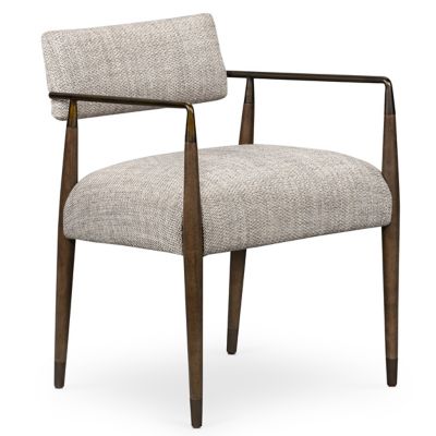 4HA2416678 Four Hands Waldon Dining Armchair - Color: Bronze  sku 4HA2416678