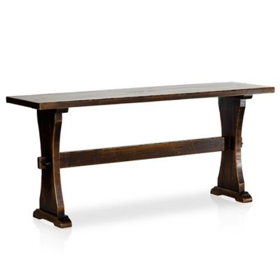 4HA2416681 Four Hands Trestle Console Table - Color: Brown -  sku 4HA2416681