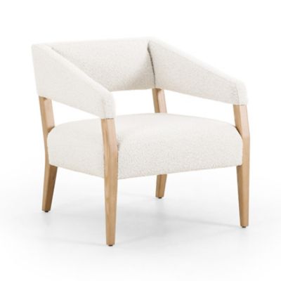 Four Hands Gary Club Chair - Color: White - 105567-006