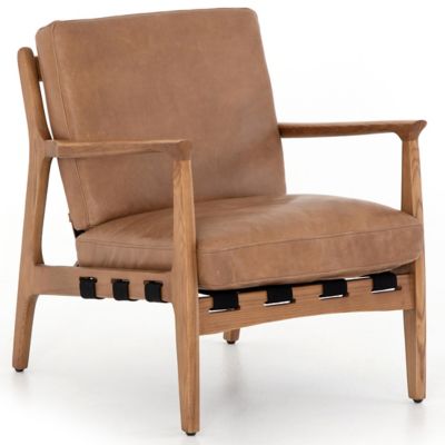 4HA2416695 Four Hands Silas Chair - Color: Brown - CBSH-004-1 sku 4HA2416695