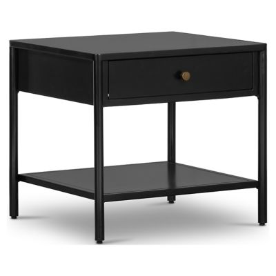 4HA2416704 Four Hands Soto End Table - Color: Black - 228766- sku 4HA2416704