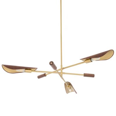 Four Hands Astrid Chandelier - Color: Brass - 108769-006