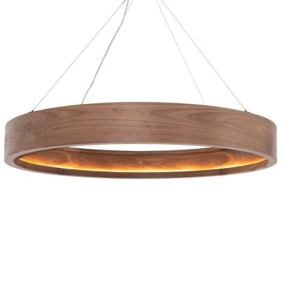 Four Hands Baum LED Chandelier - Color: Brown - Size: 49 - 108770-006