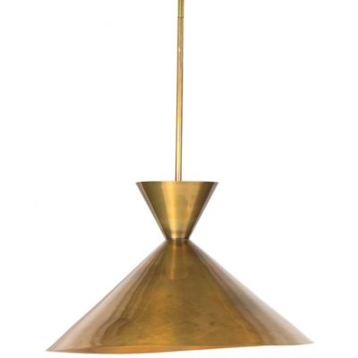 4HA2418666 Four Hands Clement Pendant Light - Color: Brass -  sku 4HA2418666