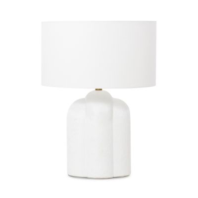 4HA2418798 Four Hands Koa Table Lamp - Color: White - Size: 1 sku 4HA2418798