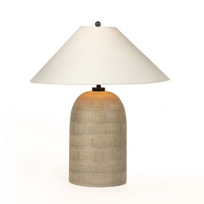 Four Hands Brynner Table Lamp - Color: Grey - Size: 1 light - 233055-001