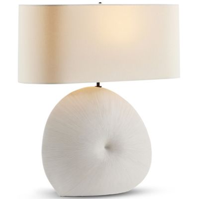 Four Hands Busaba Table Lamp - Color: White - Size: 1 light - 229615-002