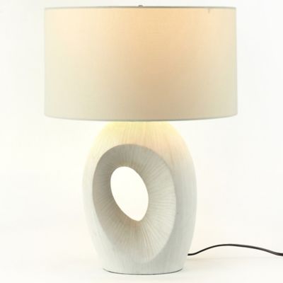 4HA2418956 Four Hands Komi Table Lamp - Color: White - Size:  sku 4HA2418956