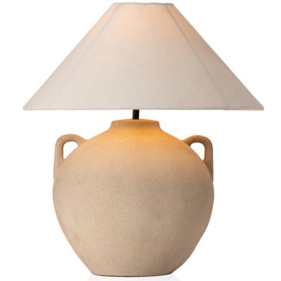 Four Hands Ryker Cone Table Lamp - Color: Beige - Size: 1 light - 230983-00