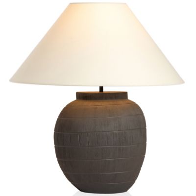 4HA2419065 Four Hands Muji Table Lamp - Color: Black - Size:  sku 4HA2419065