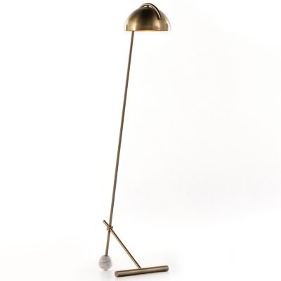 Four Hands Becker Floor Lamp - Color: Black - Size: 1 light - 226515-003