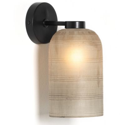 Four Hands Brynner Wall Sconce - Color: Black - 227015-001