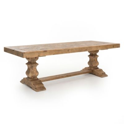 4HA2422611 Four Hands Castle Dining Table - Color: Brown - CI sku 4HA2422611