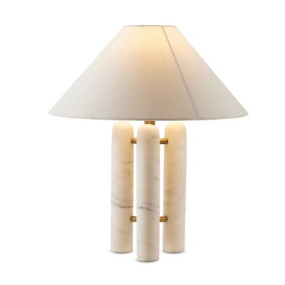 Four Hands Medici Table Lamp - Color: White - Size: 1 light - 233066-004