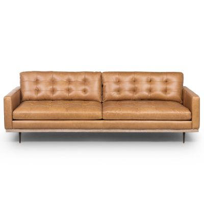 4HA2433462 Four Hands Lexi Sofa - Color: Brown - 105738-014 sku 4HA2433462