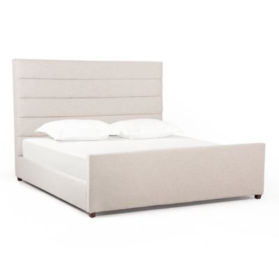 Four Hands Daphne Bed - Color: Cream - Size: King - 106045-198