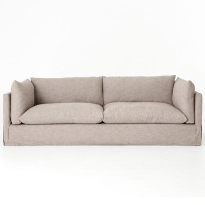 4HA2433786 Four Hands Habitat Sofa - Color: Grey - Size: Smal sku 4HA2433786