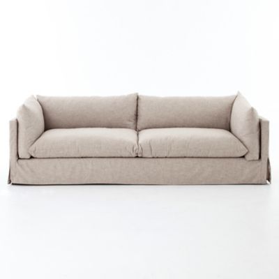 4HA2433787 Four Hands Habitat Sofa - Color: Grey - Size: Larg sku 4HA2433787