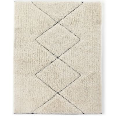 4HA2441391 Four Hands Beni Area Rug - Color: White - Size: 9  sku 4HA2441391