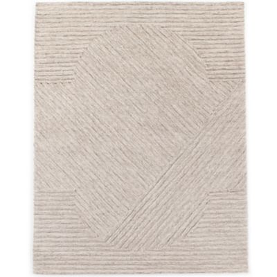 Four Hands Chasen Indoor / Outdoor Area Rug - Color: Grey - Size: 9 ft x 12