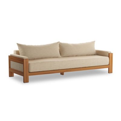 Four Hands Chapman Outdoor Sofa - Color: Cream - 236813-003