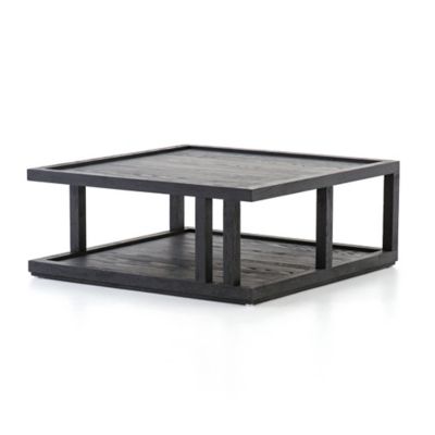 Four Hands Charley Coffee Table - Color: Black - CIRD-347