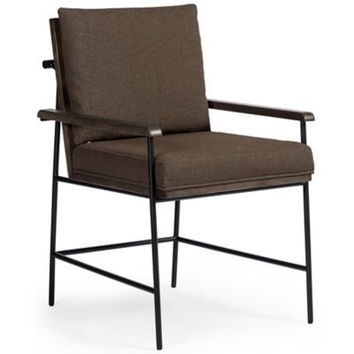 Four Hands Crete Dining Armchair - Color: Brown - 236330-002