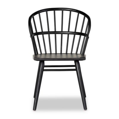 Four Hands Connor Dining Chair - Color: Black - 232921-001