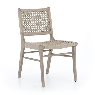 Four Hands Delmar Outdoor Dining Chair - Color: Grey - JSOL-031B