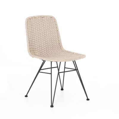 Four Hands Dema Outdoor Dining Chair - Color: Beige - JLAN-220A